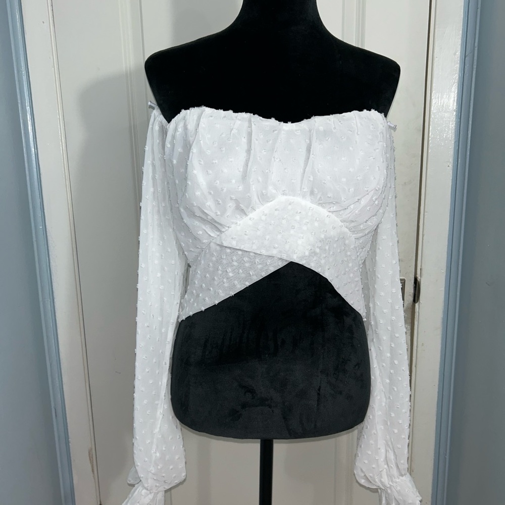 White, Sheer Crop